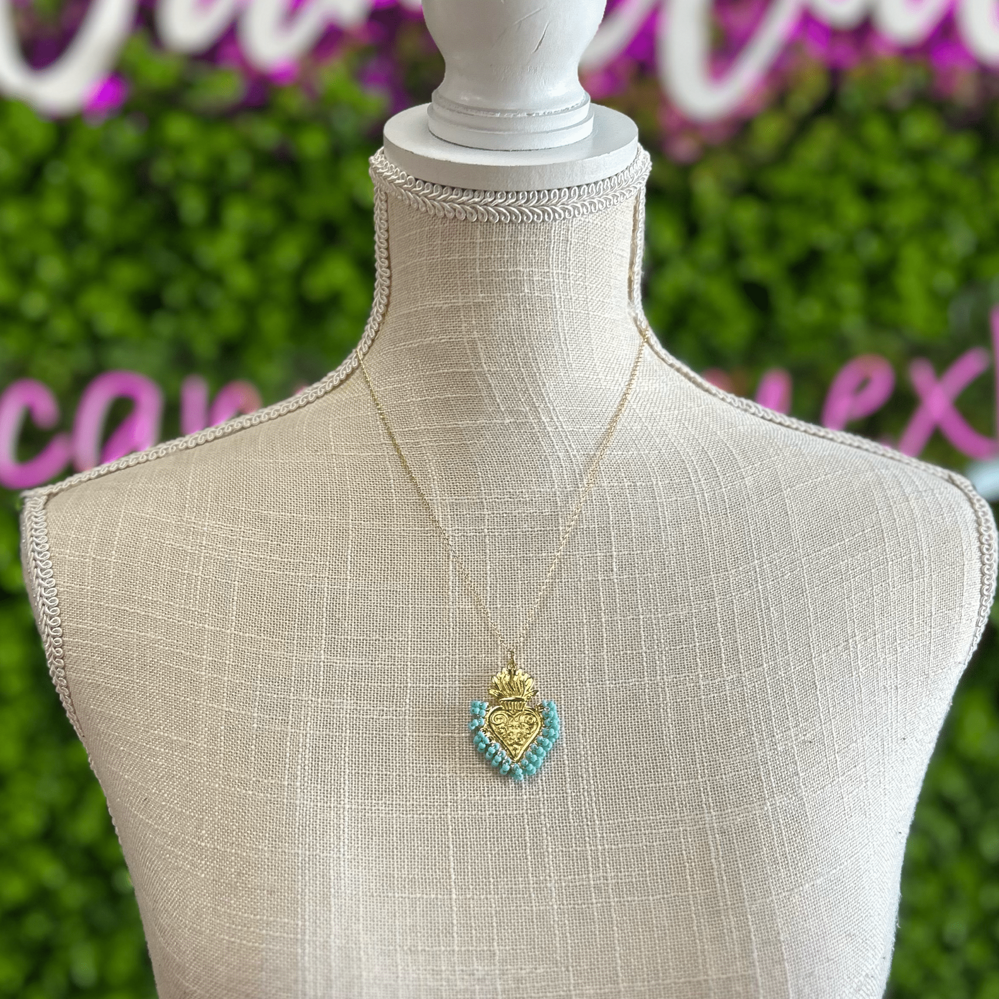 Sacred Heart Necklace Sacred Heart Necklace