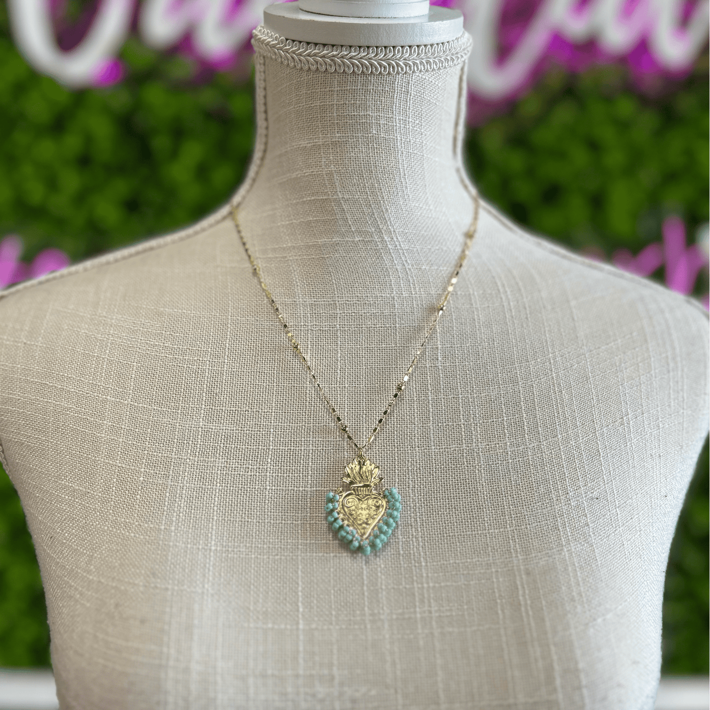 Sacred Heart Necklace Sacred Heart Necklace