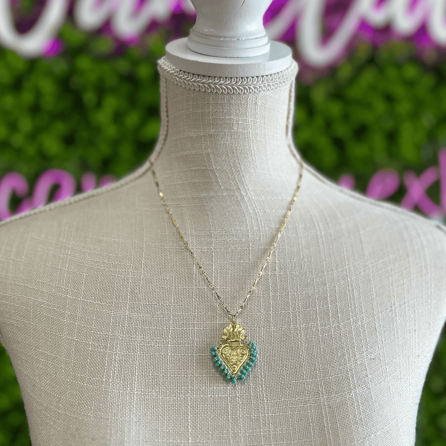 Sacred Heart Necklace Sacred Heart Necklace