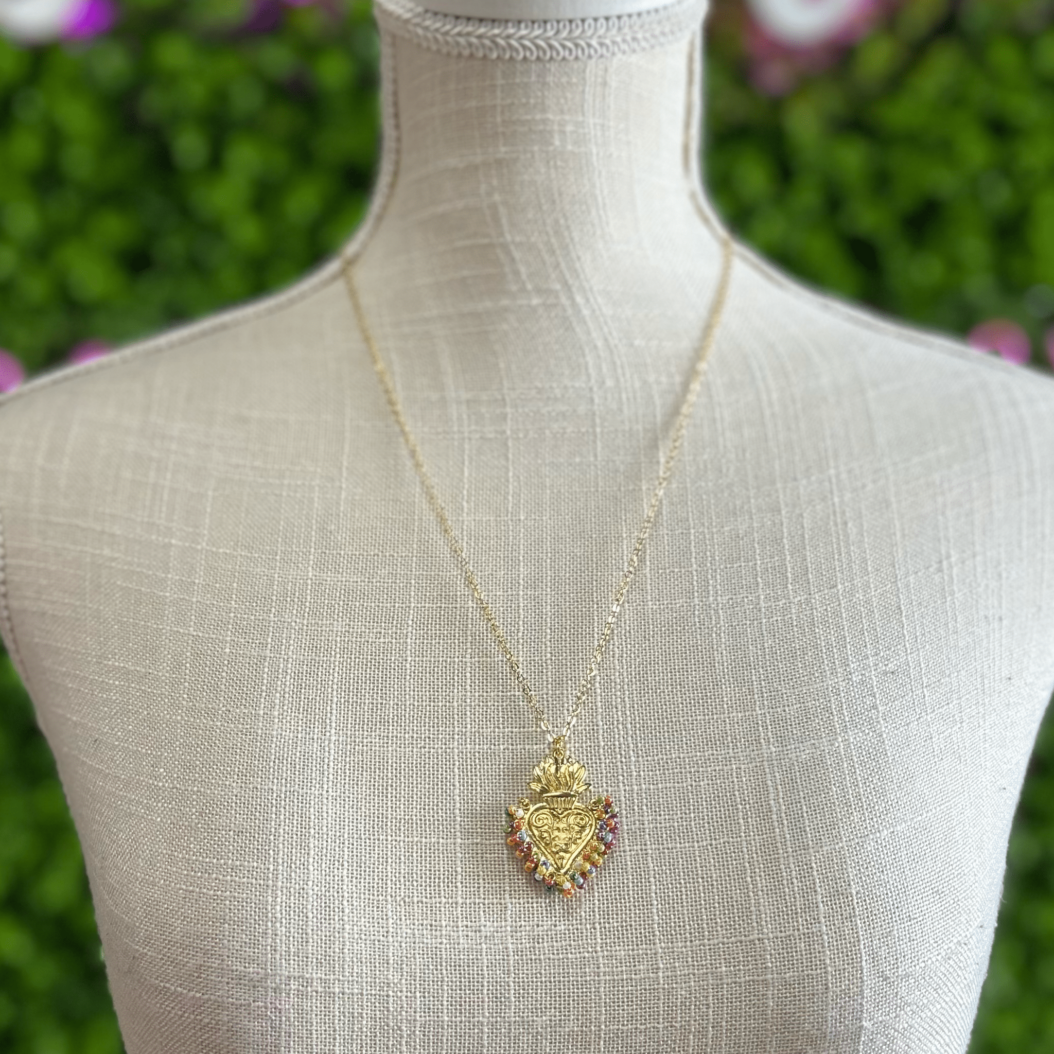 Sacred Heart Necklace Sacred Heart Necklace