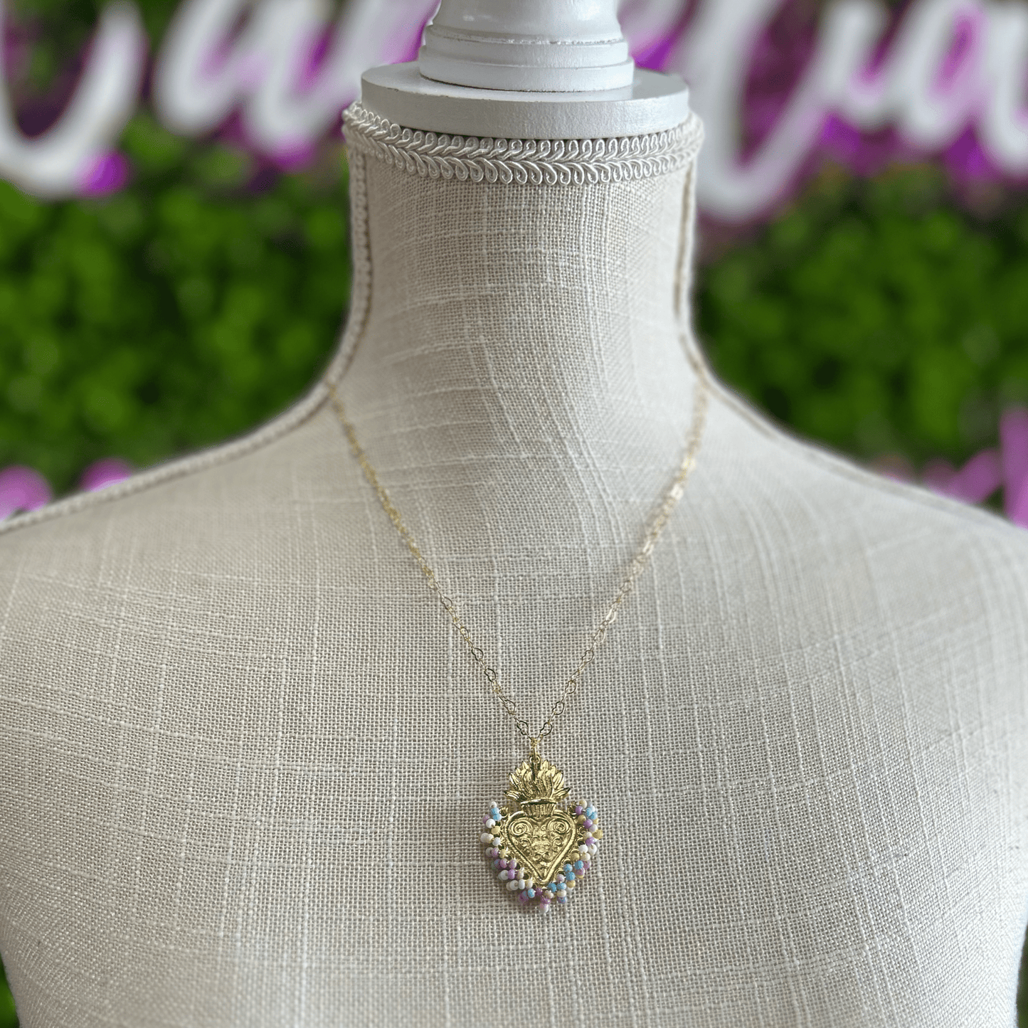 Sacred Heart Necklace Sacred Heart Necklace