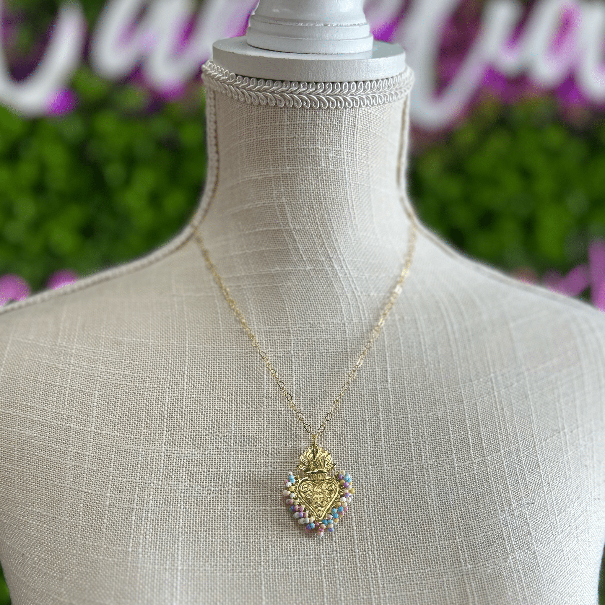 Sacred Heart Necklace Sacred Heart Necklace