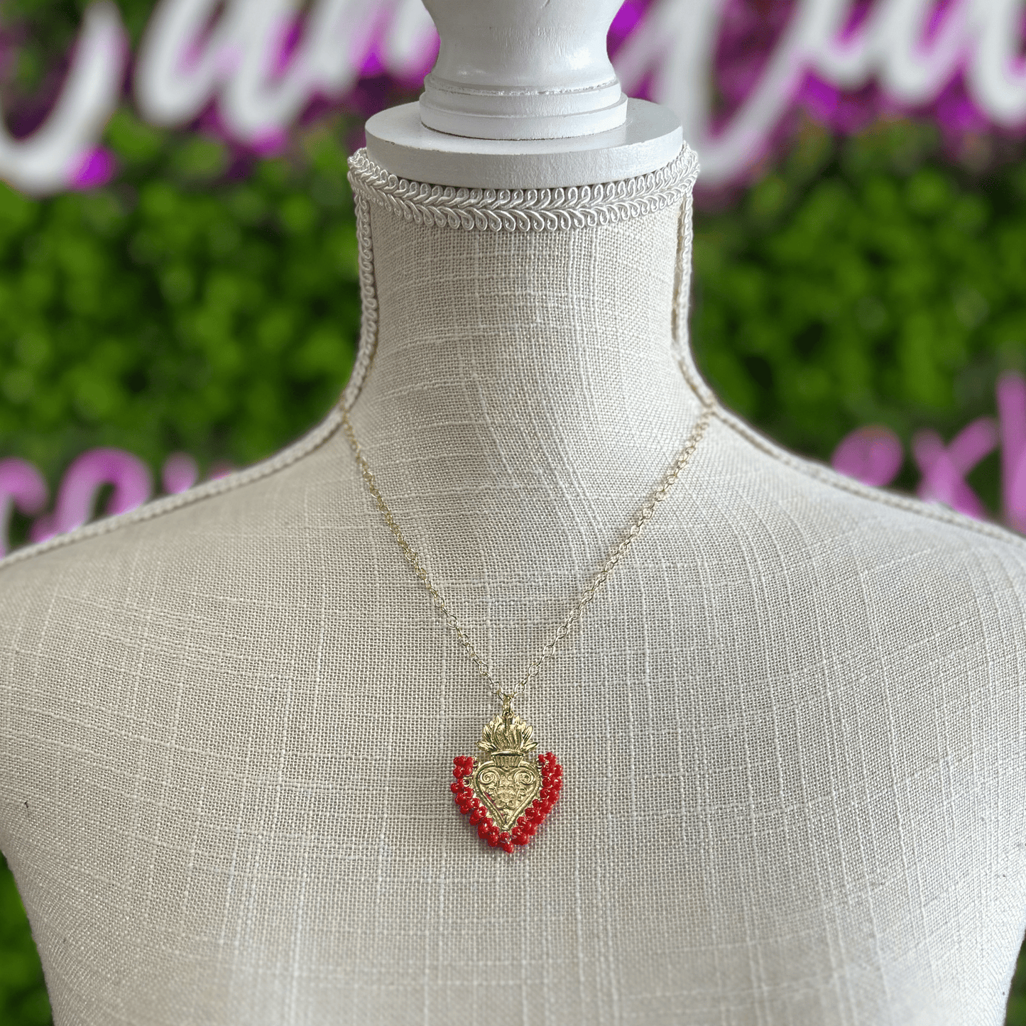Sacred Heart Necklace Sacred Heart Necklace
