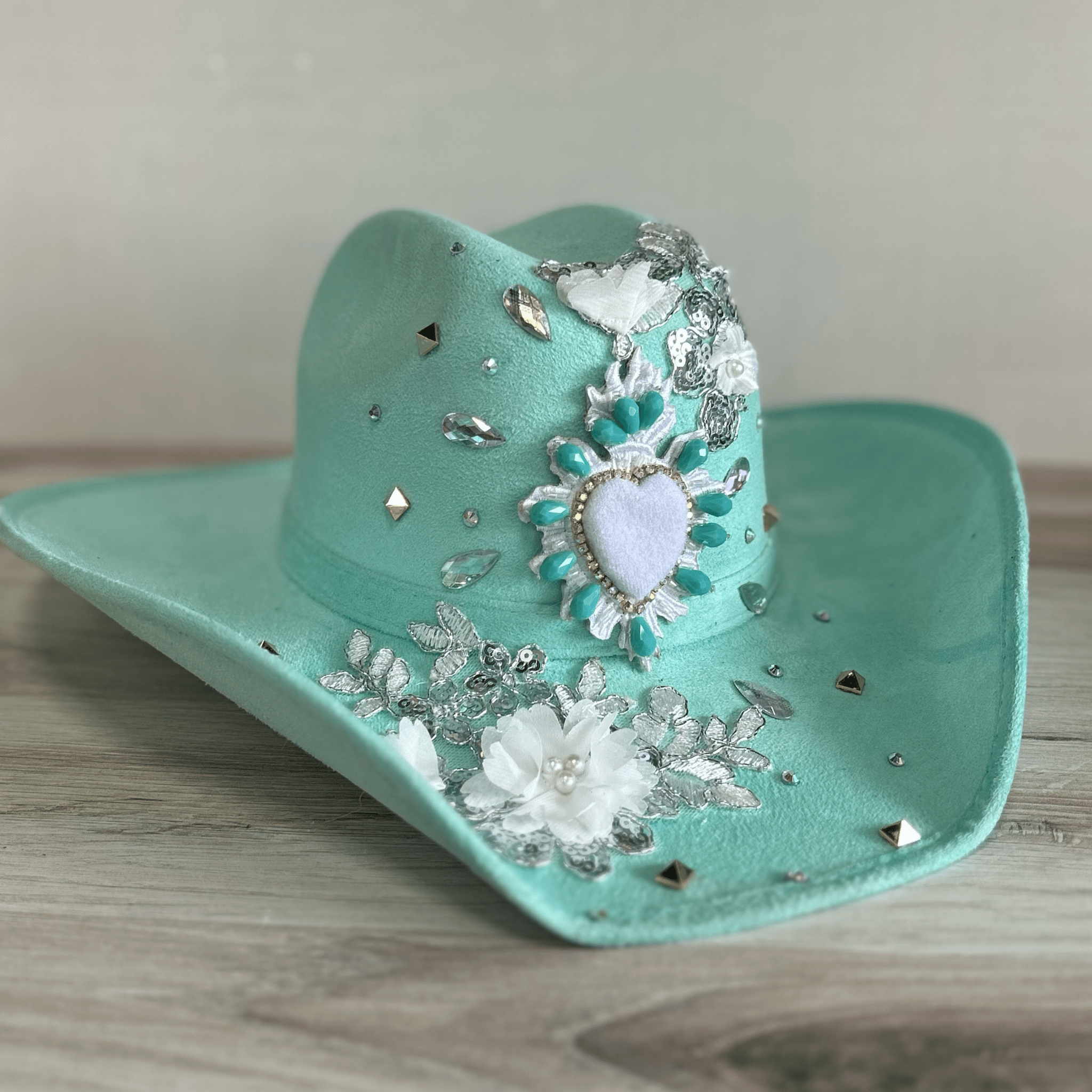 Sacred Heart Rhinestone Cowboy Hat Sacred Heart Rhinestone Cowboy Hat