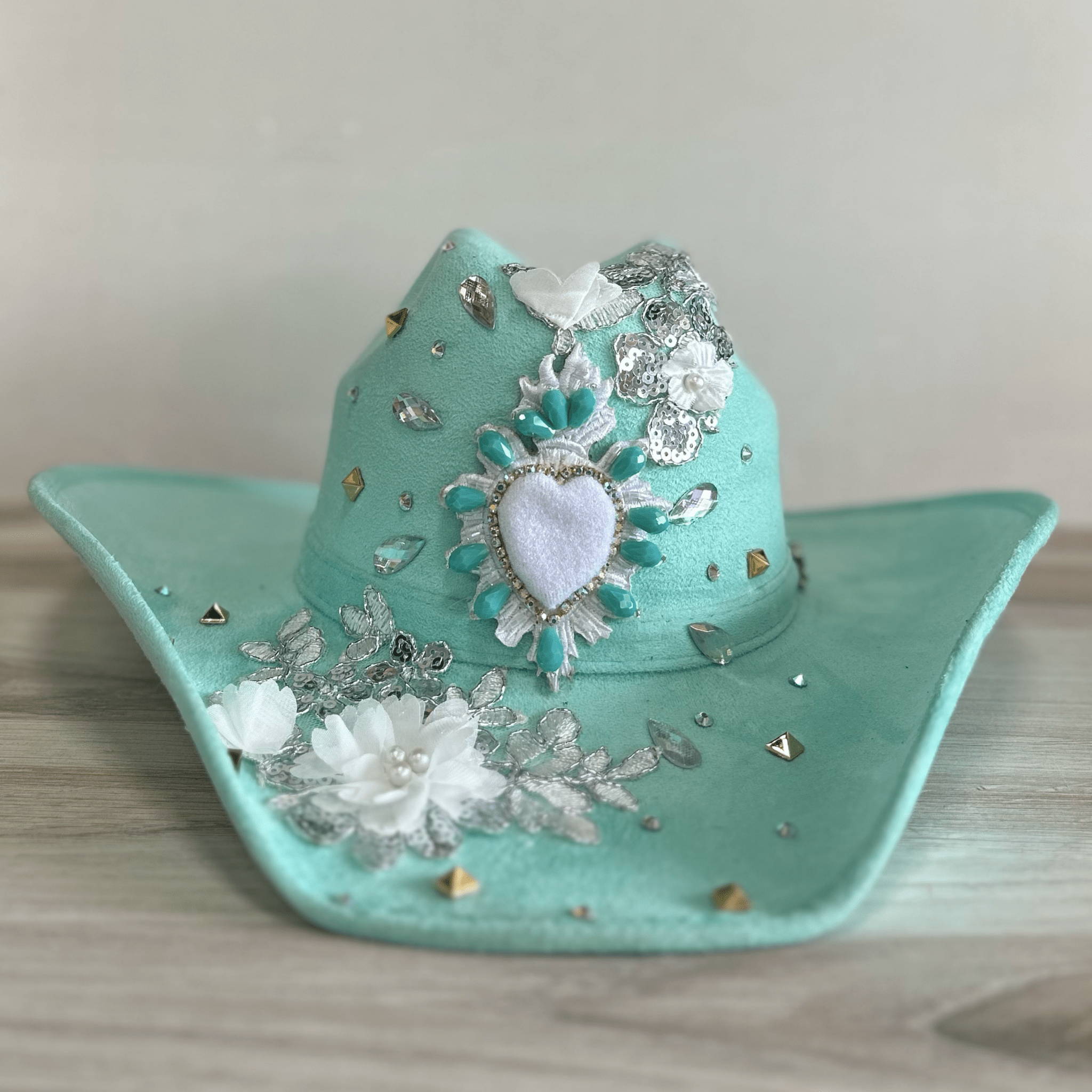 Sacred Heart Rhinestone Cowboy Hat Sacred Heart Rhinestone Cowboy Hat