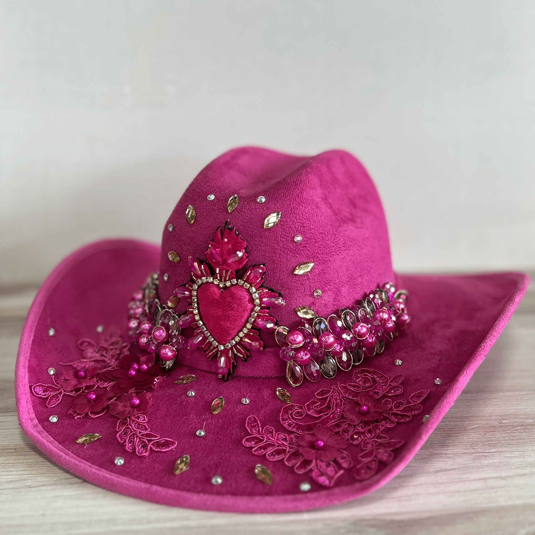 Sacred Heart Rhinestone Cowboy Hat Sacred Heart Rhinestone Cowboy Hat