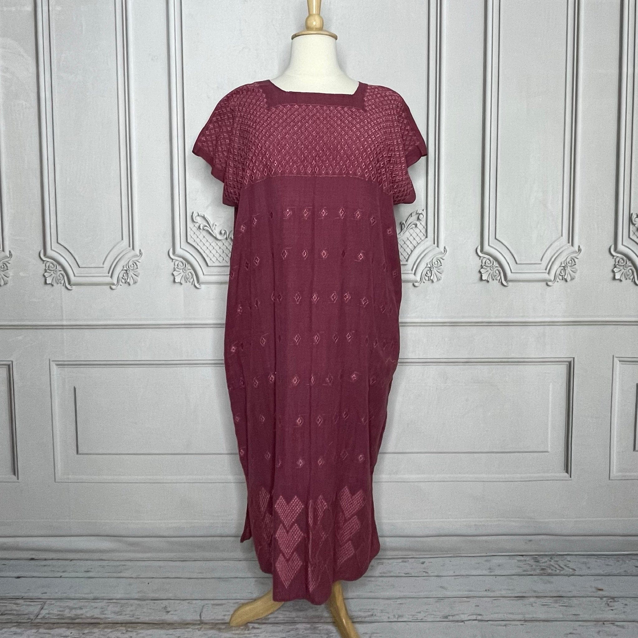 San Andres Huipil Dress - Gala