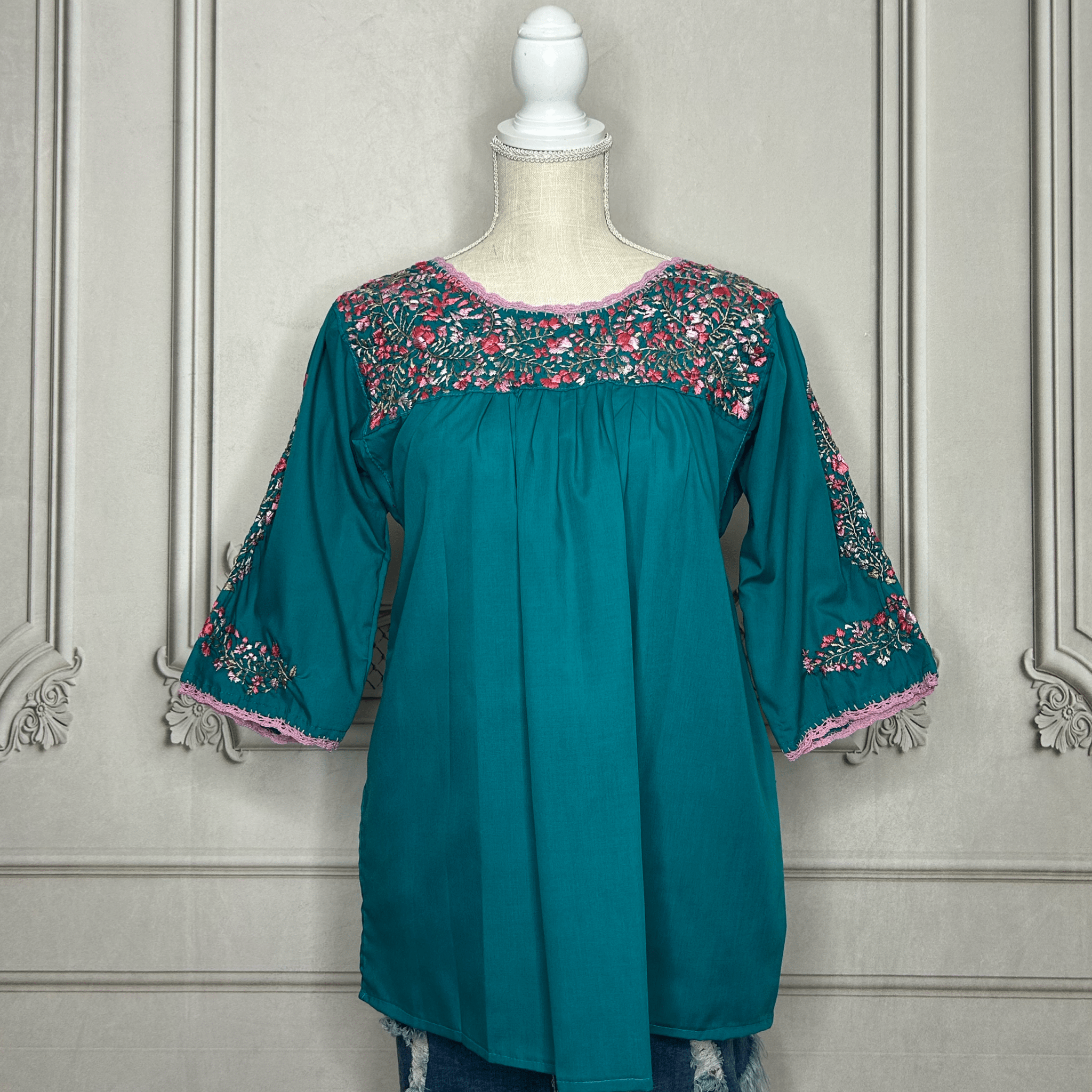 San Antonino 3/4 Sleeve Blouse San Antonino 3/4 Sleeve Blouse