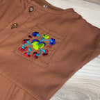 San Antonino Baby Boy Mexican Romper