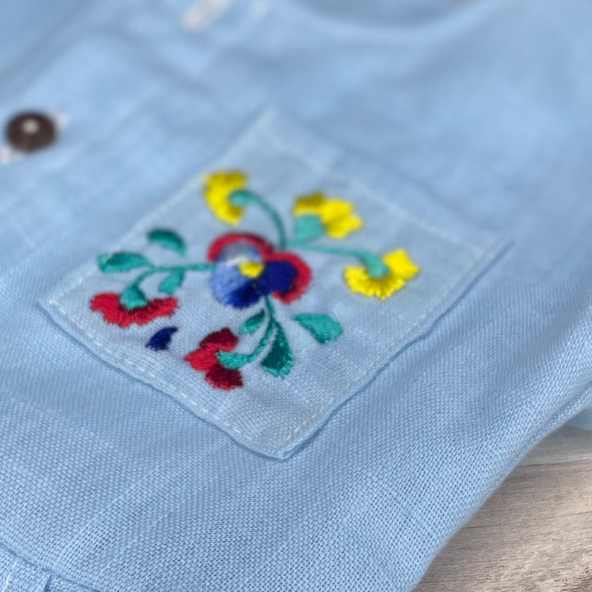 San Antonino Baby Boy Mexican Romper