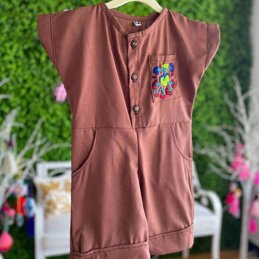 San Antonino Baby Boy Mexican Romper