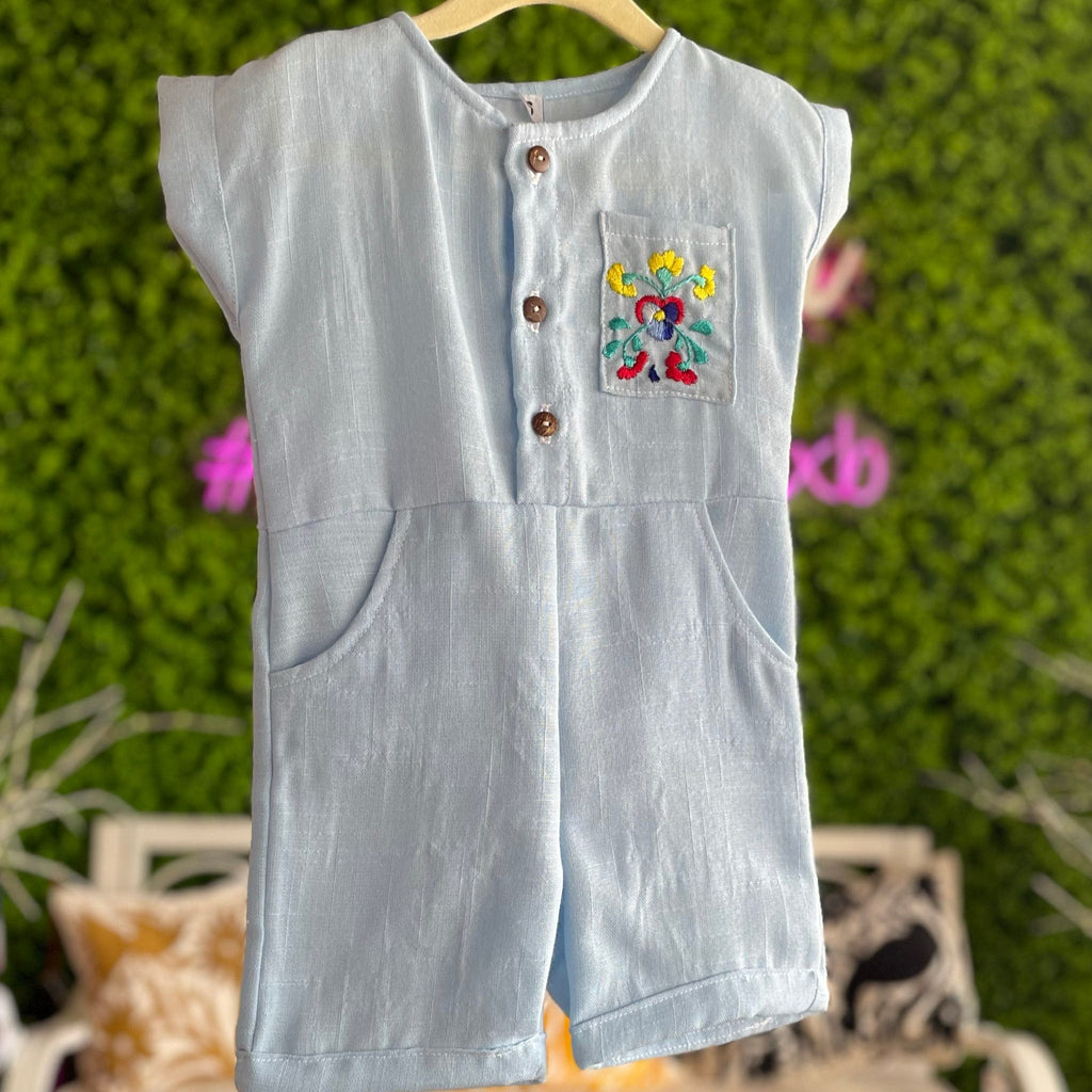 San Antonino Baby Boy Mexican Romper