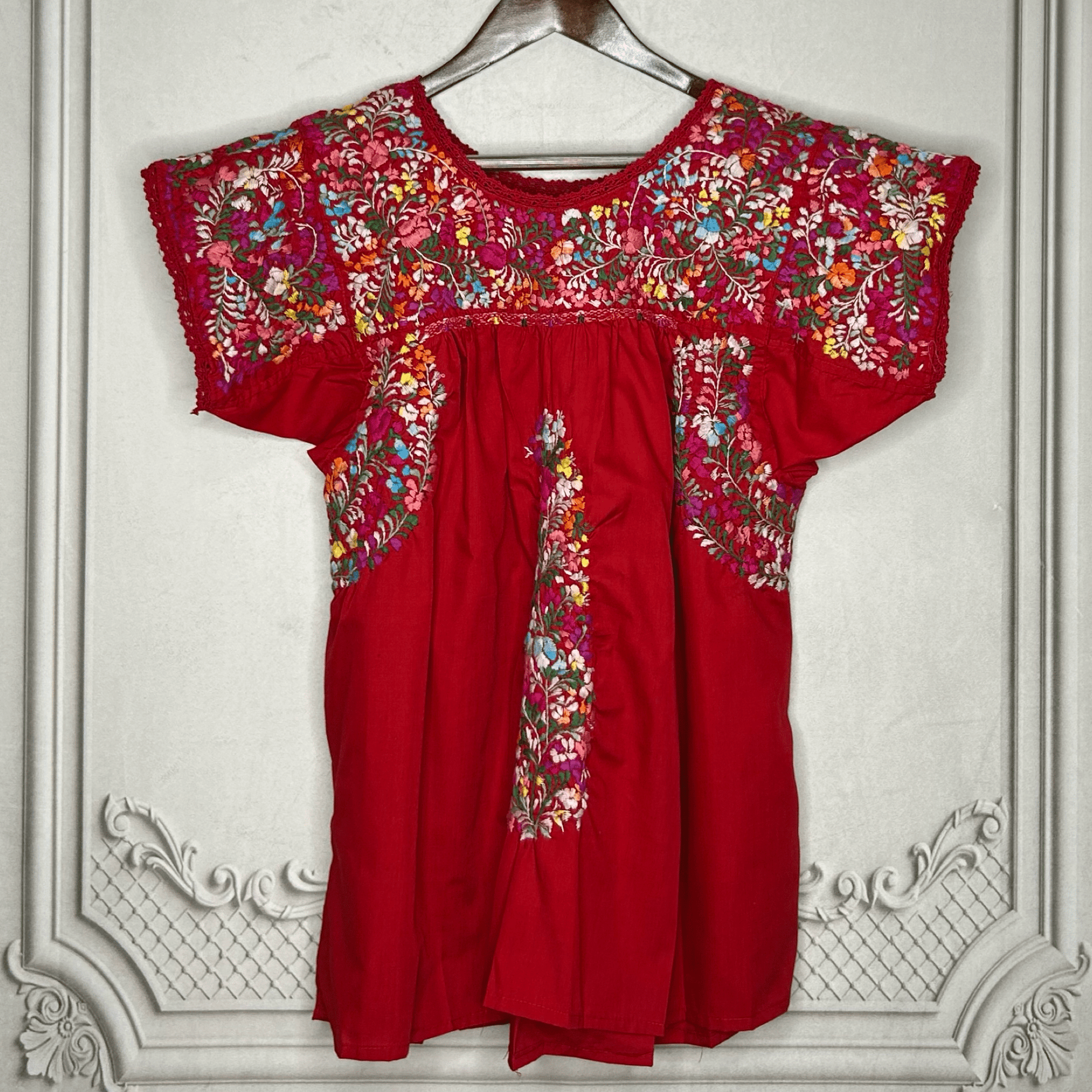 San Antonino Gala Blouse Short Sleeve - Cotton