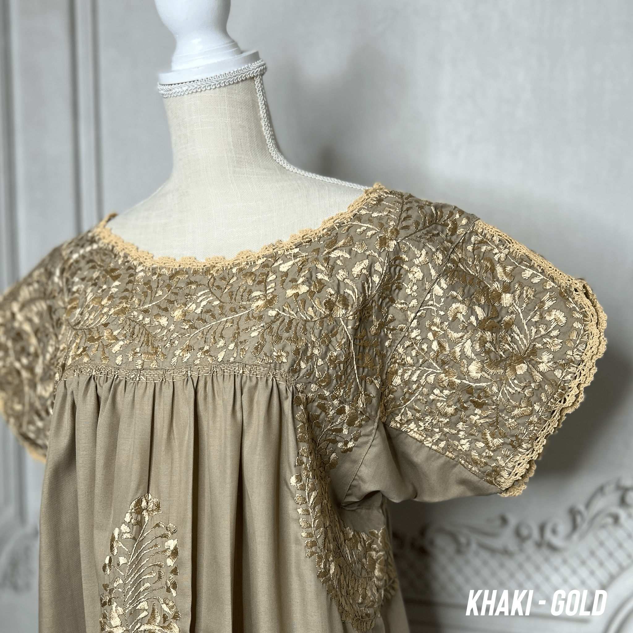 San Antonino Gala Dress - Long Gold San Antonino Gala Dress - Long Gold