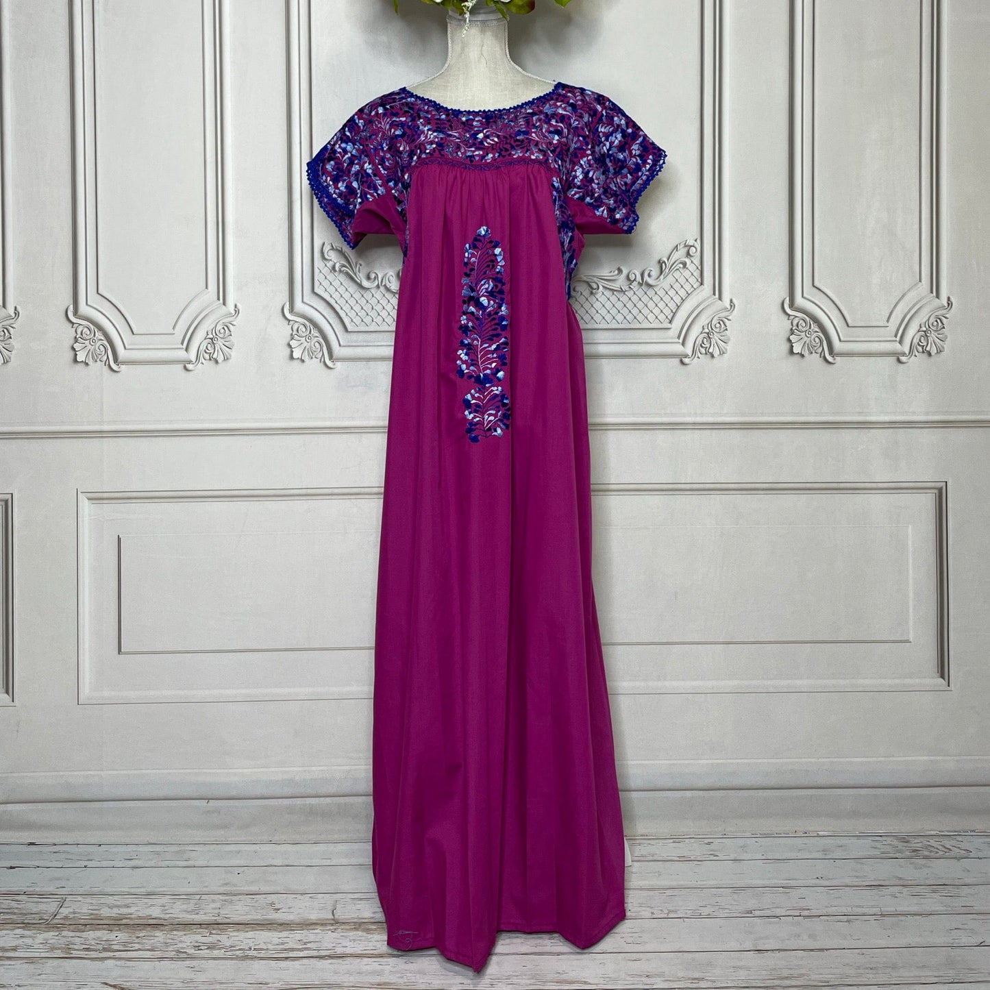 San Antonino Gala Mexican Dress Long