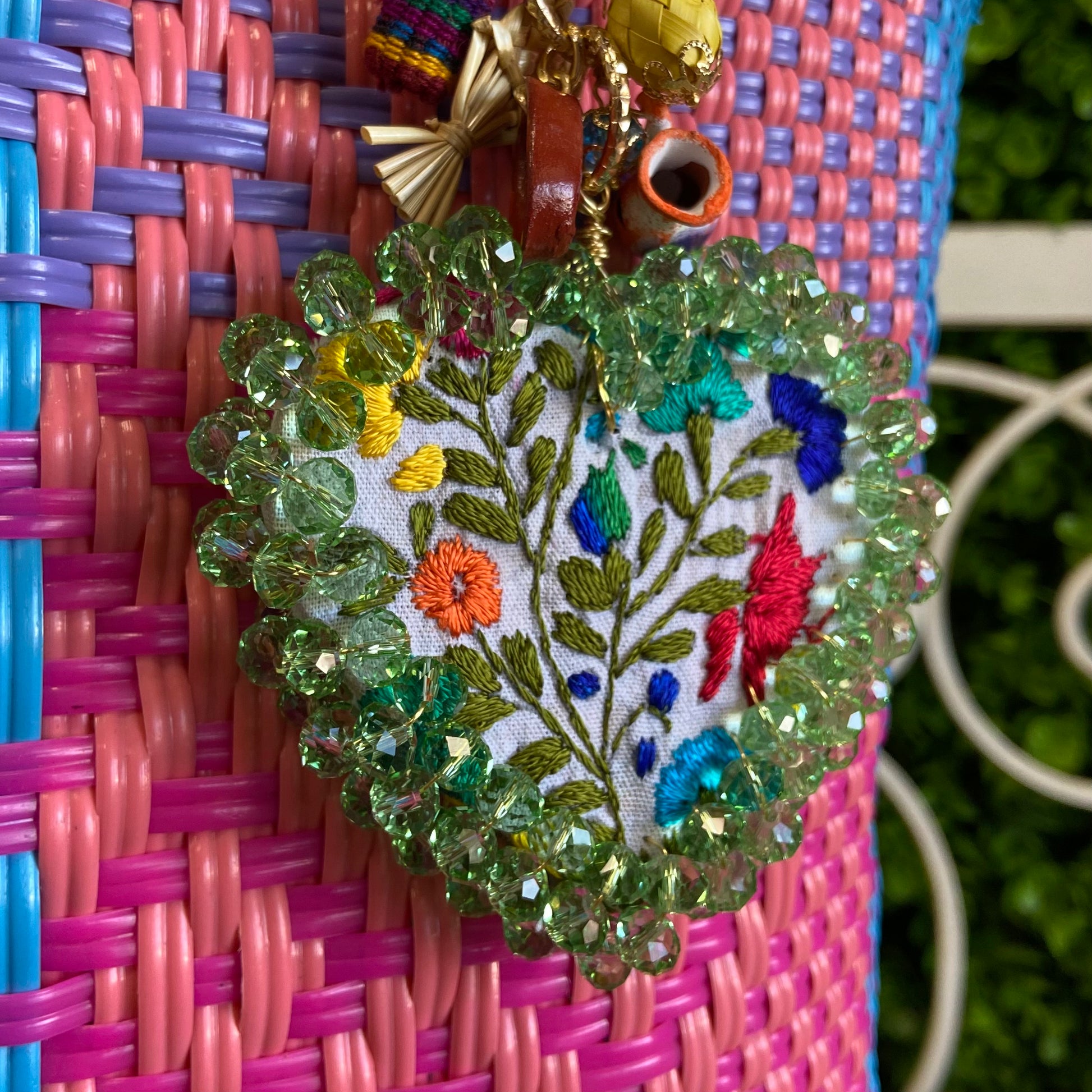 San Antonino Heart Bag Charm San Antonino Heart Bag Charm | Handmade in Mexico
