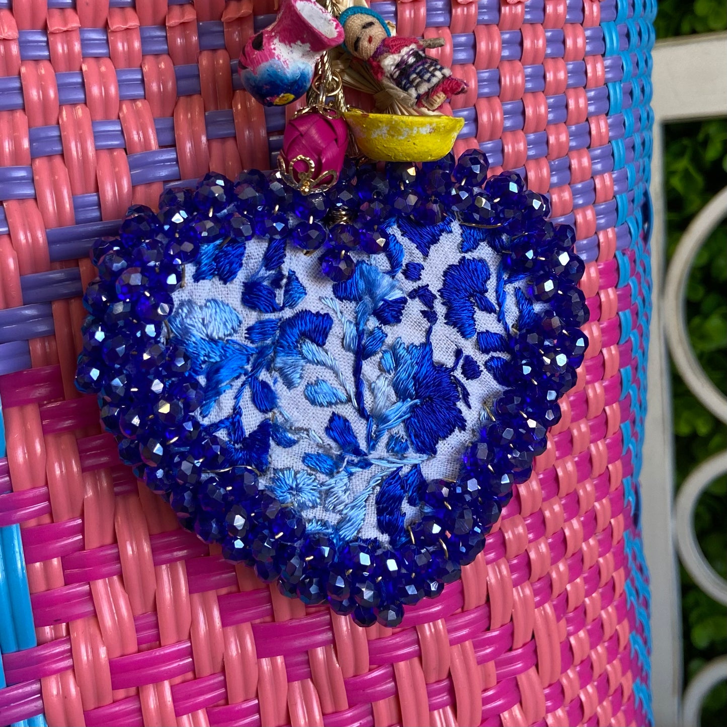 San Antonino Heart Bag Charm San Antonino Heart Bag Charm | Handmade in Mexico