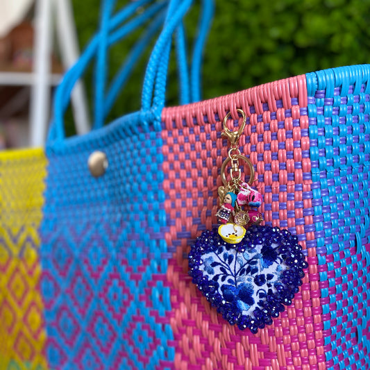 San Antonino Heart Bag Charm San Antonino Heart Bag Charm | Handmade in Mexico