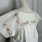 San Antonino Mexican Blouse - Sandrita Gold San Antonino Mexican Blouse - Sandrita Gold