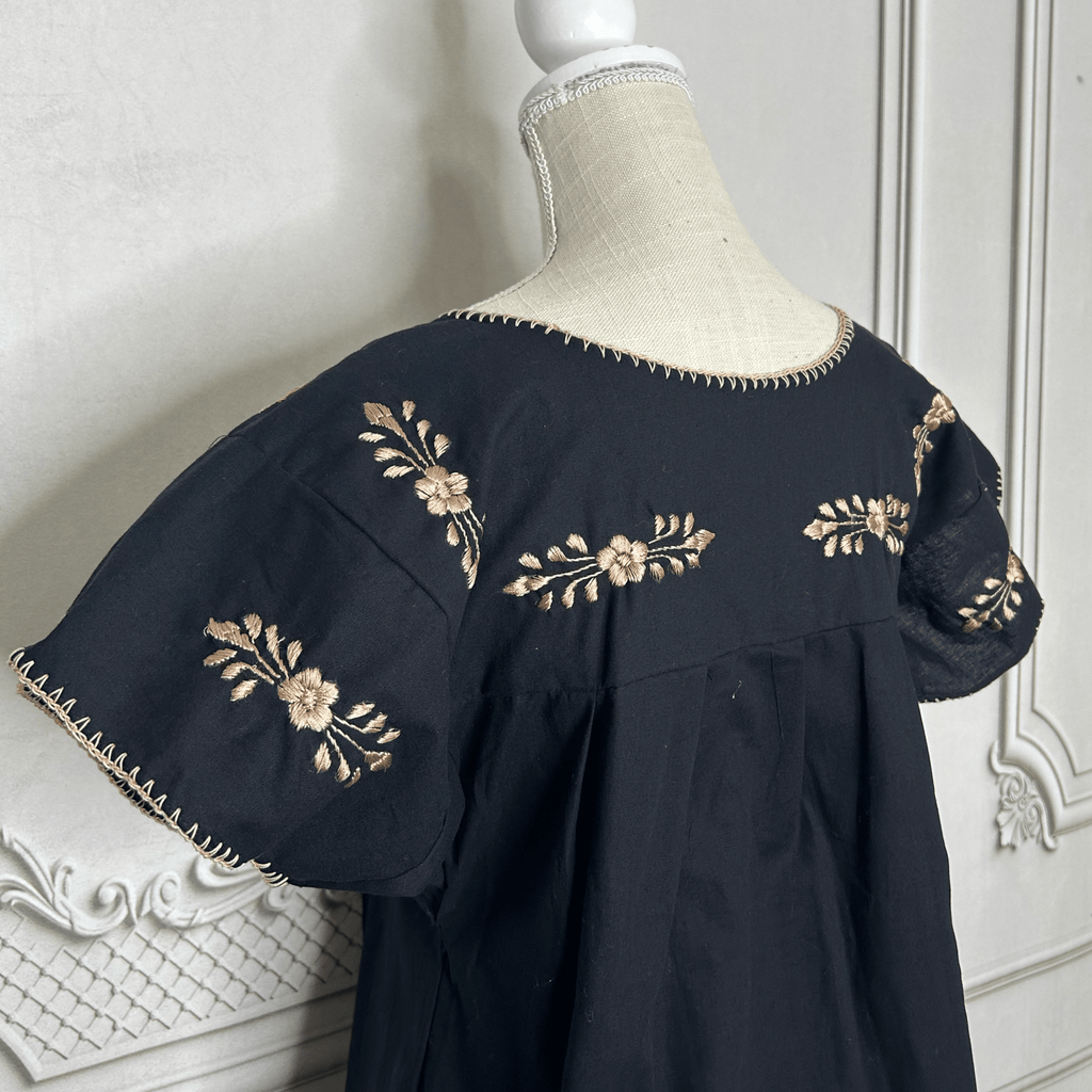 San Antonino Mexican Blouse - Sandrita Gold San Antonino Mexican Blouse - Sandrita Gold