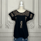 San Antonino Mexican Blouse - Sandrita Gold San Antonino Mexican Blouse - Sandrita Gold