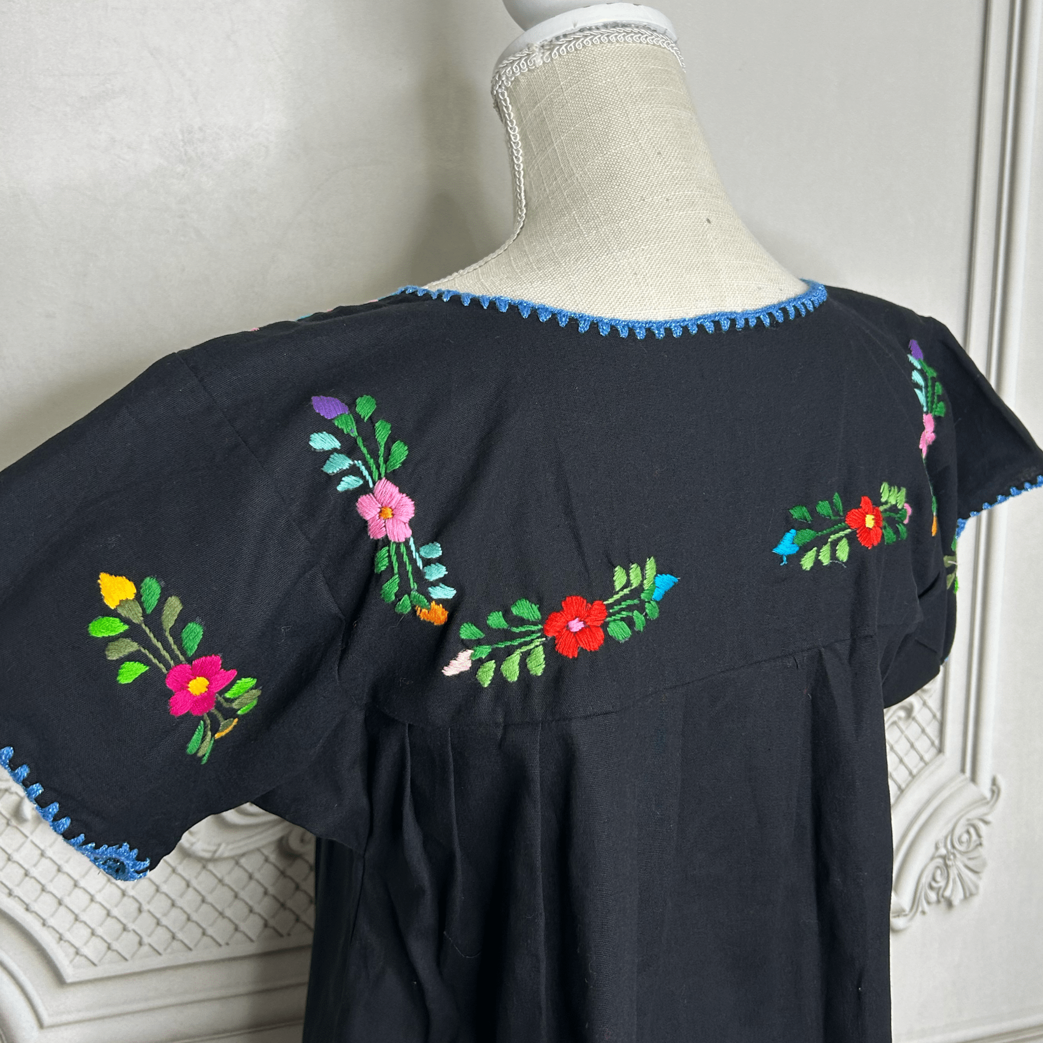 San Antonino Mexican Blouse - Sandrita Multi San Antonino Mexican Blouse - Sandrita Multi