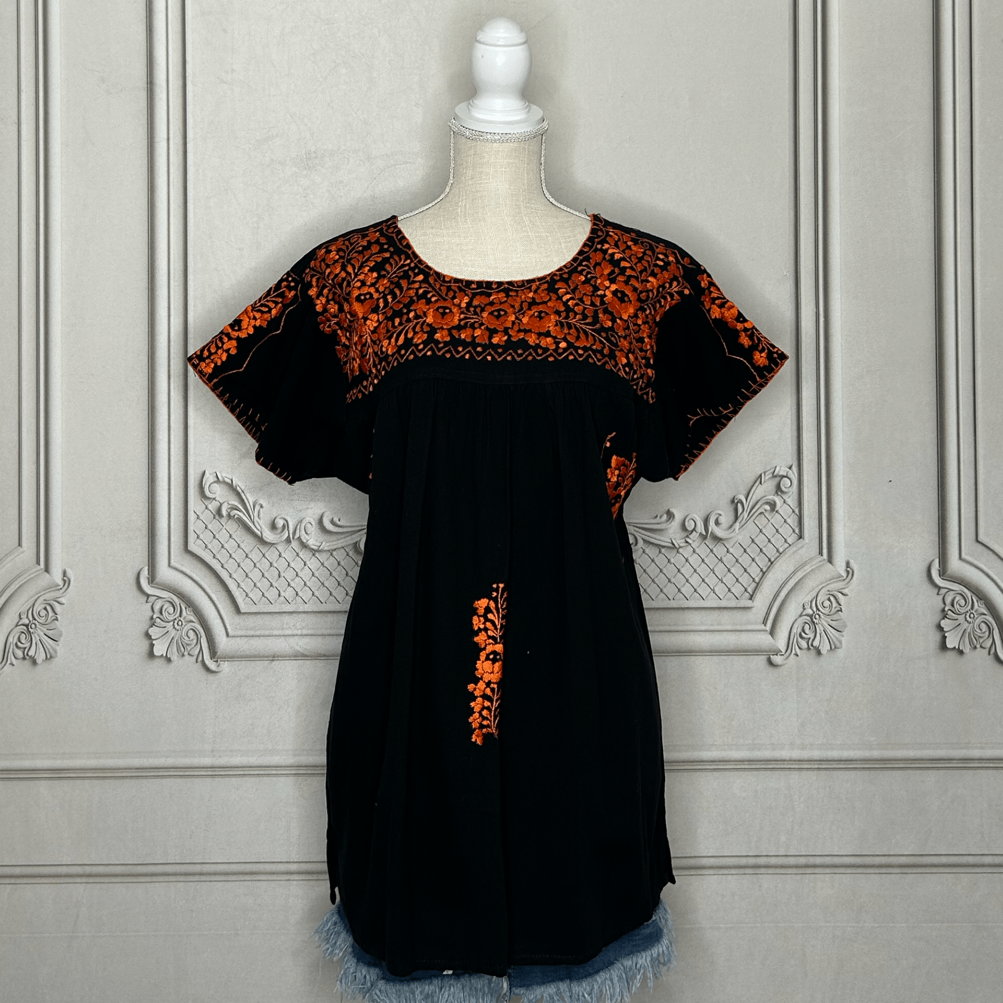 San Antonino Mexican Blouse - Sandrita San Antonino Mexican Blouse - Sandrita