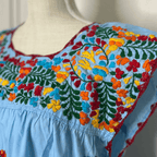San Antonino Mexican Sleeveless Dress - Multi San Antonino Mexican Sleeveless Dress - Multi