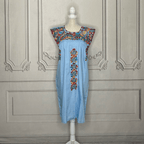 San Antonino Mexican Sleeveless Dress - Multi San Antonino Mexican Sleeveless Dress - Multi