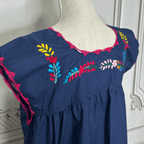 San Antonino Mexican Sleeveless Dress - Multi San Antonino Mexican Sleeveless Dress - Multi