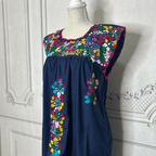 San Antonino Mexican Sleeveless Dress - Multi San Antonino Mexican Sleeveless Dress - Multi