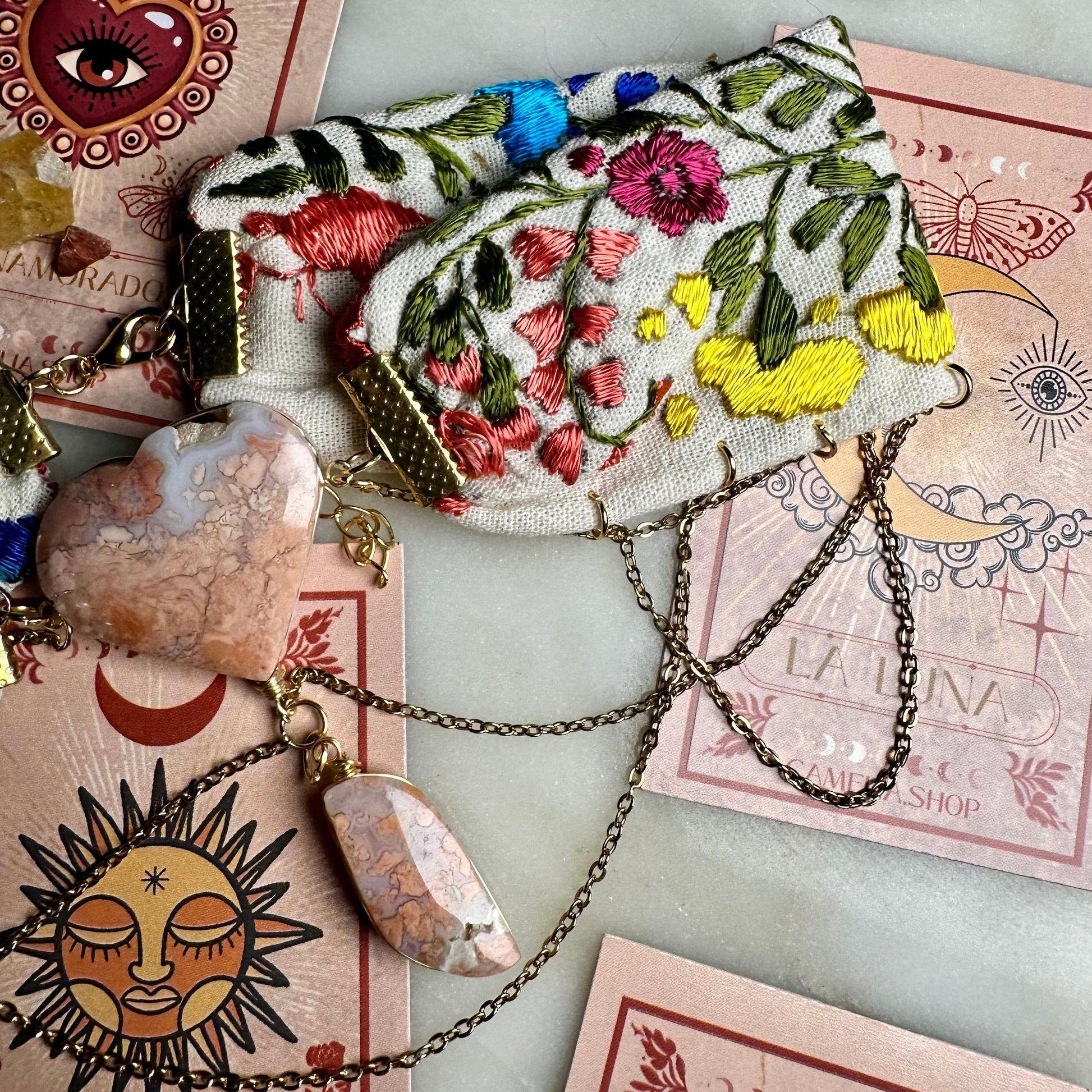 San Antonino Rose Quartz Choker San Antonino Rose Quartz Choker