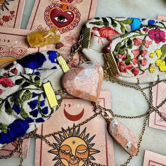 San Antonino Rose Quartz Choker San Antonino Rose Quartz Choker