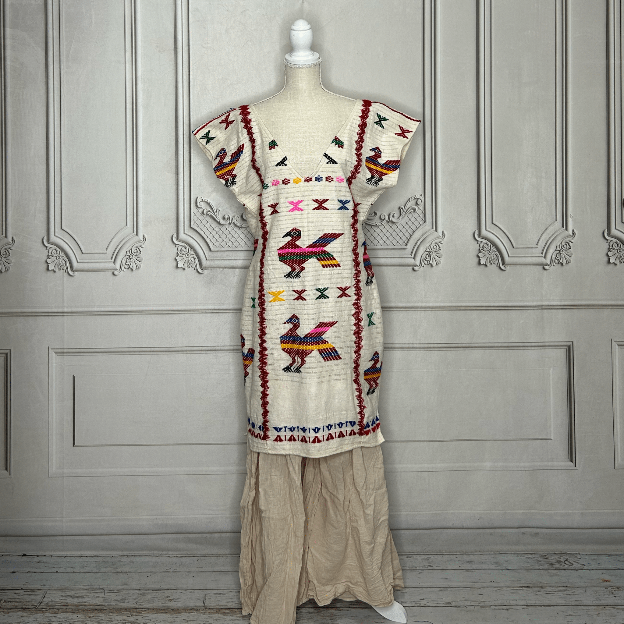 San Juan Mexican Loomed Dress - Chinanteca San Juan Mexican Loomed Dress - Chinanteca