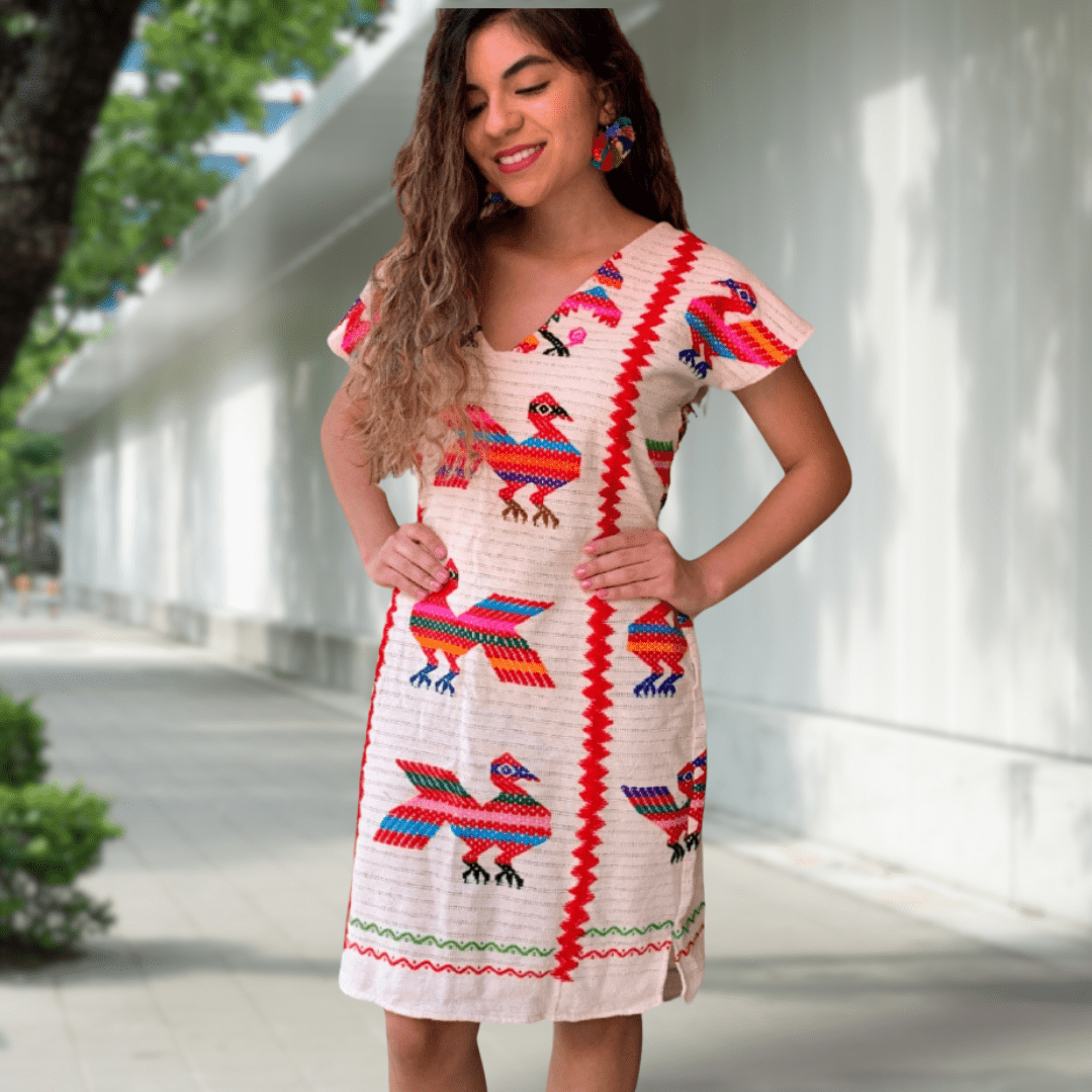 San Juan Mexican Loomed Dress - Chinanteca San Juan Mexican Loomed Dress - Chinanteca