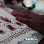 Santa Maria Men's Embroidered Guayabera - Short Sleeve Santa Maria Men's Embroidered Guayabera - Short Sleeve