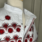 Santa Maria Men's Embroidered Guayabera - Short Sleeve Santa Maria Men's Embroidered Guayabera - Short Sleeve