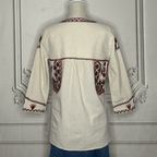 Santa Maria Oaxacan Blouse Tunic Santa Maria Oaxacan Blouse Tunic
