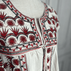 Santa Maria Oaxacan Blouse Tunic Santa Maria Oaxacan Blouse Tunic