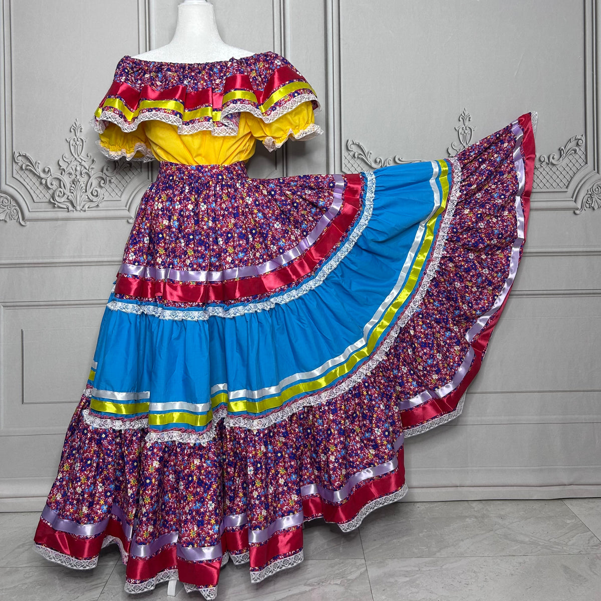 Sinaloa Mestizo Dress for Girls Sinaloa Mestizo Dress for Girls