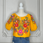 Sleeve Off Shoulder Mexican Blouse Daisy Sleeve Off Shoulder Mexican Blouse Daisy