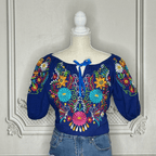 Sleeve Off Shoulder Mexican Blouse Daisy Sleeve Off Shoulder Mexican Blouse Daisy