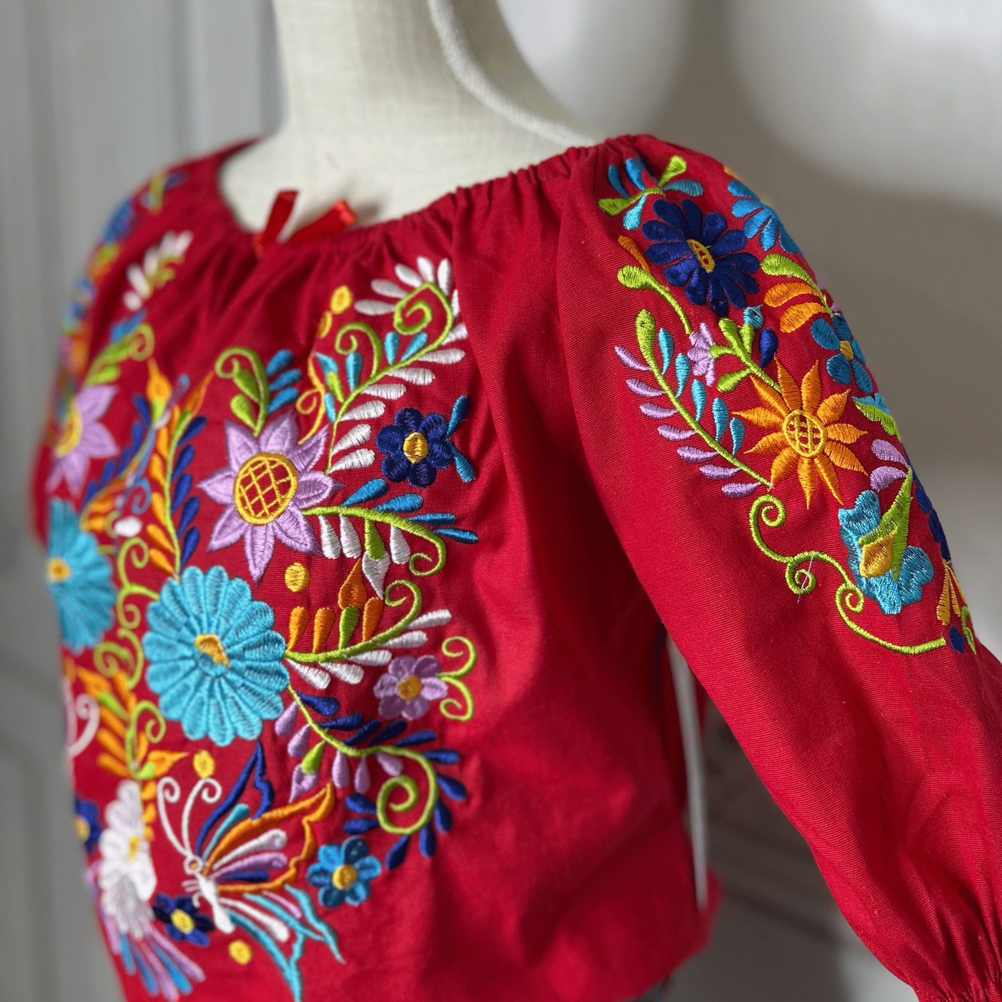 Sleeve Off Shoulder Mexican Blouse Daisy Sleeve Off Shoulder Mexican Blouse Daisy