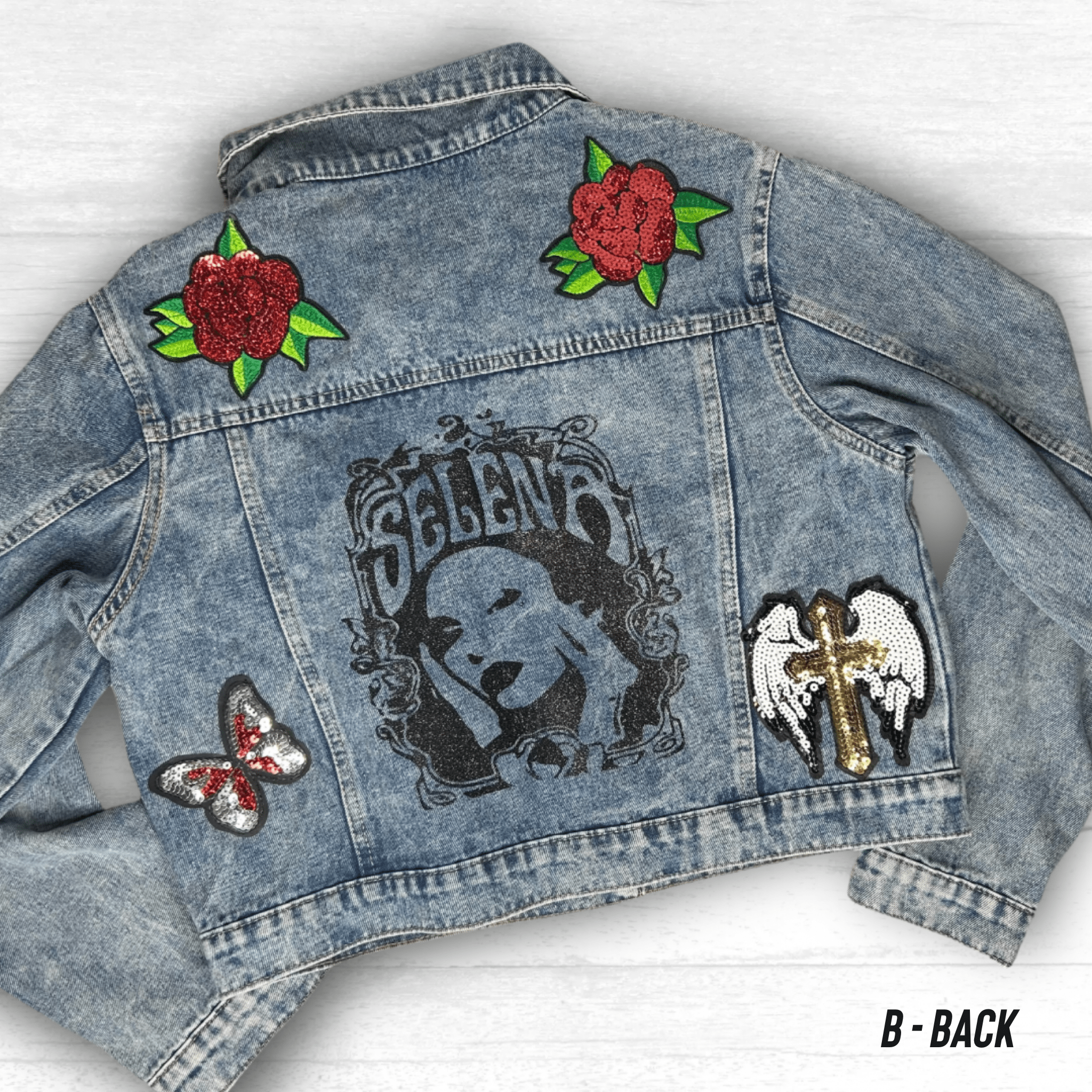 Tejano Embellished Denim Jacket Tejano Embellished Denim Jacket