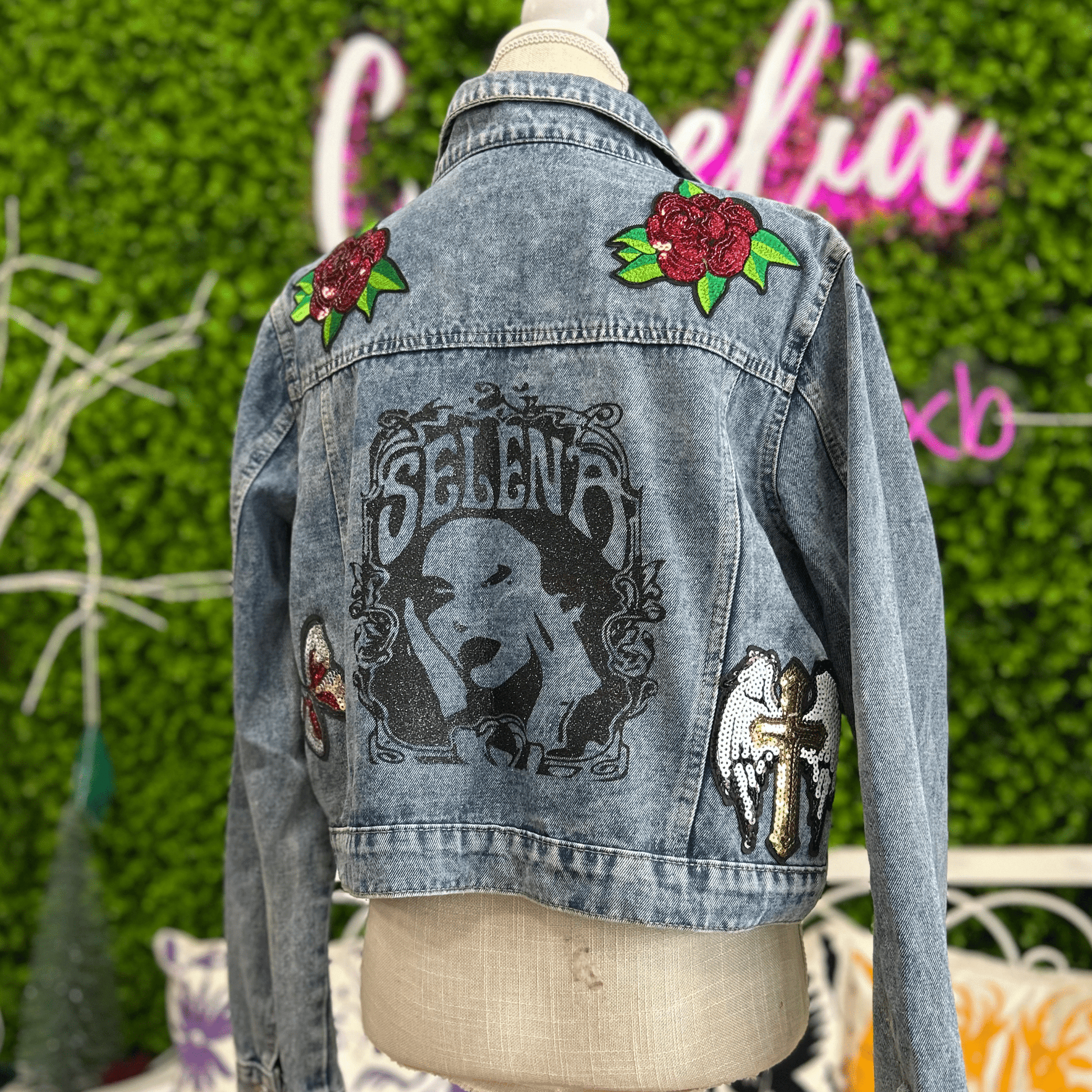 Tejano Embellished Denim Jacket Tejano Embellished Denim Jacket