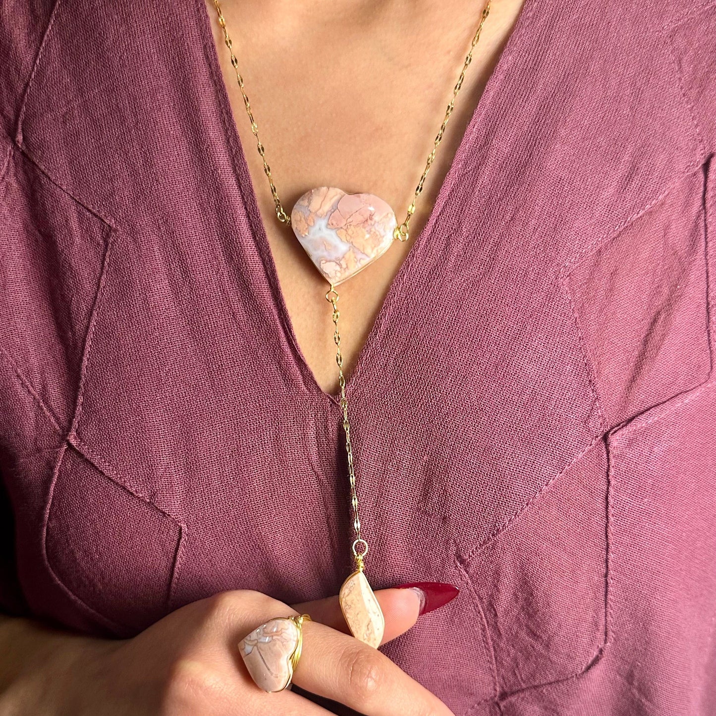 Tiered Crystal Necklace Tiered Crystal Necklace