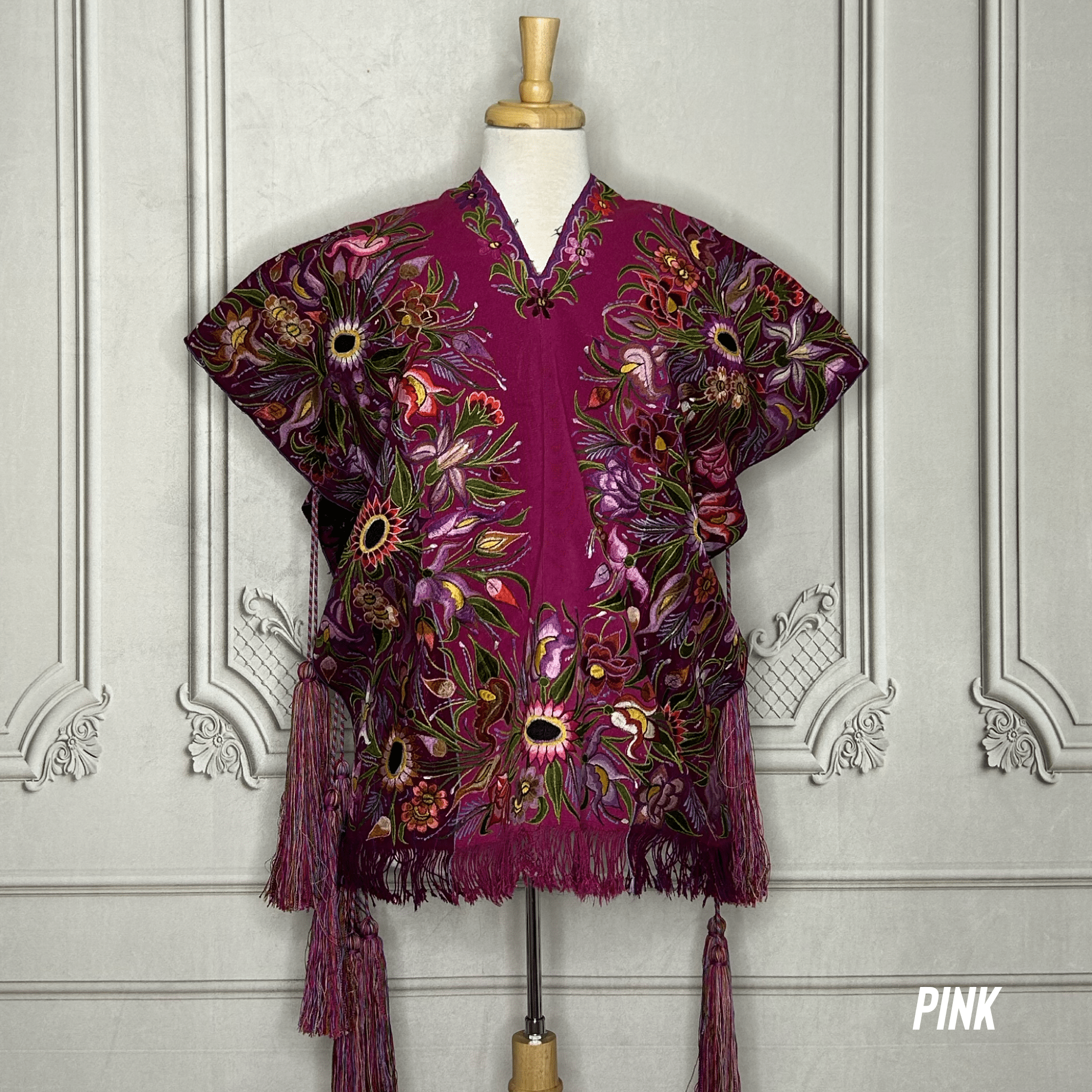 Traditional Zinacantan Chiapas Sarape - Men Traditional Zinacantan Chiapas Sarape - Men