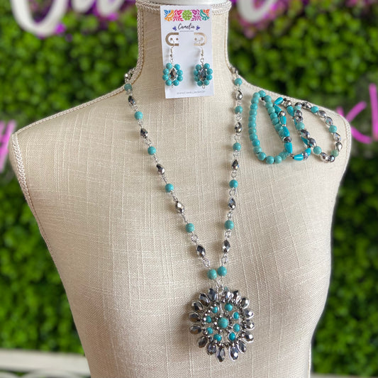 Turquoise Necklace Set Turquoise Necklace Set