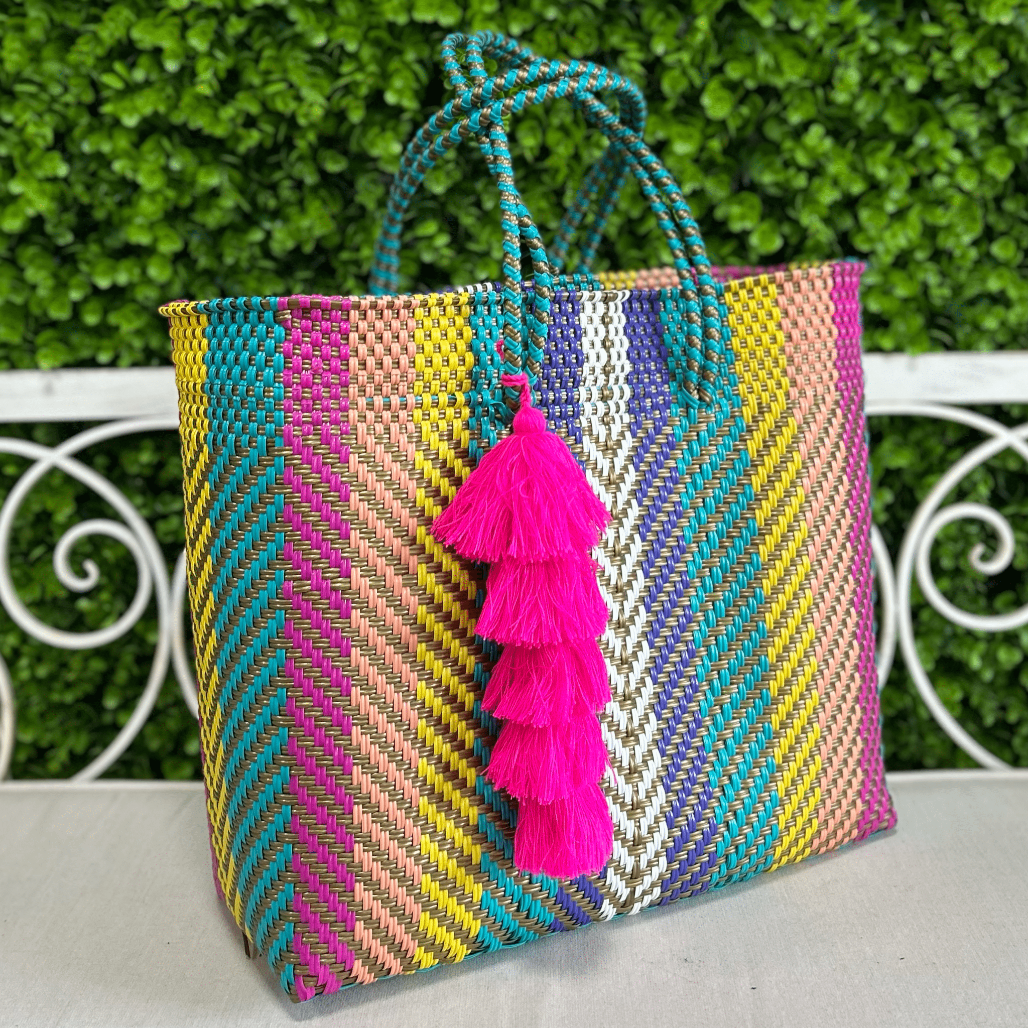 Upcycled Handwoven Handbags - Marygold BUNDLE Upcycled Handwoven Handbags - Marygold BUNDLE