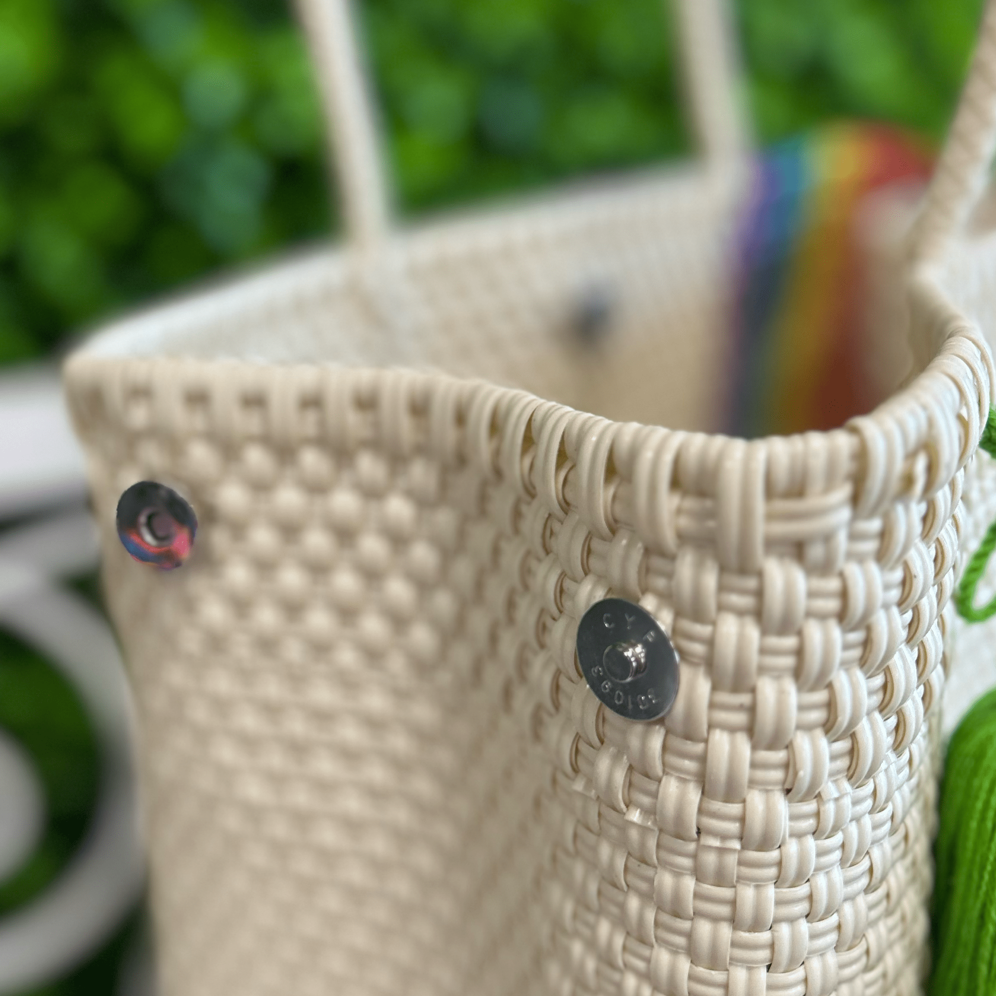 Upcycled Handwoven MD Convertible Tote - Cindy Upcycled Handwoven MD Convertible Tote - Cindy